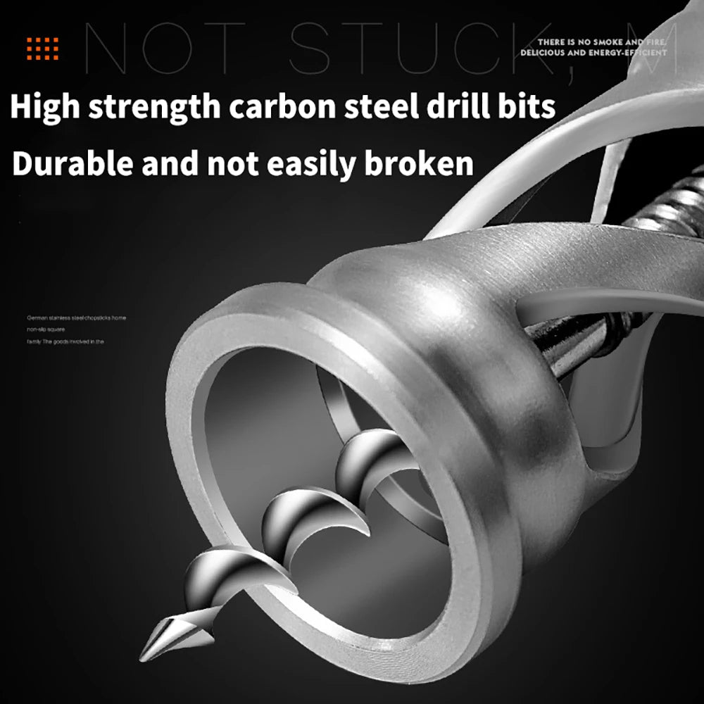 Creative Turn Corkscrew Red Wine Bottle Opener Vintage Metal Wine Bottle Opener High Quality Wine Corkscrew Type Utensils Tools