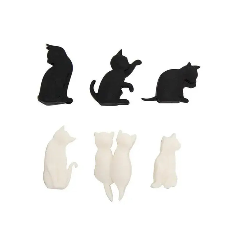 6Pcs Wine Glass Marker Wine Charms Glasses Identifier Marker Cups Glasses Markers Silicone Glass Brand Tongue Shape Glasses Tags