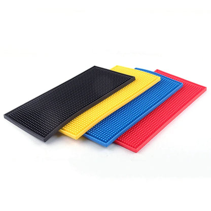 Rubber Service Bar Mat Heavy Duty Home Bar and Rubber Drip Mats Cocktail Bartender Tea Cup Mug Set Waterproof Kitchen Placemat