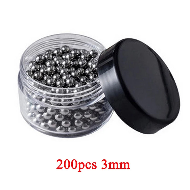 HAPPYSMOKING 200Pcs/Lot 304 Stainless Hookah Shisha Bottle Cleaning Steel Balls for Wine Tea Stains Bottle Tool Chicha Accessory