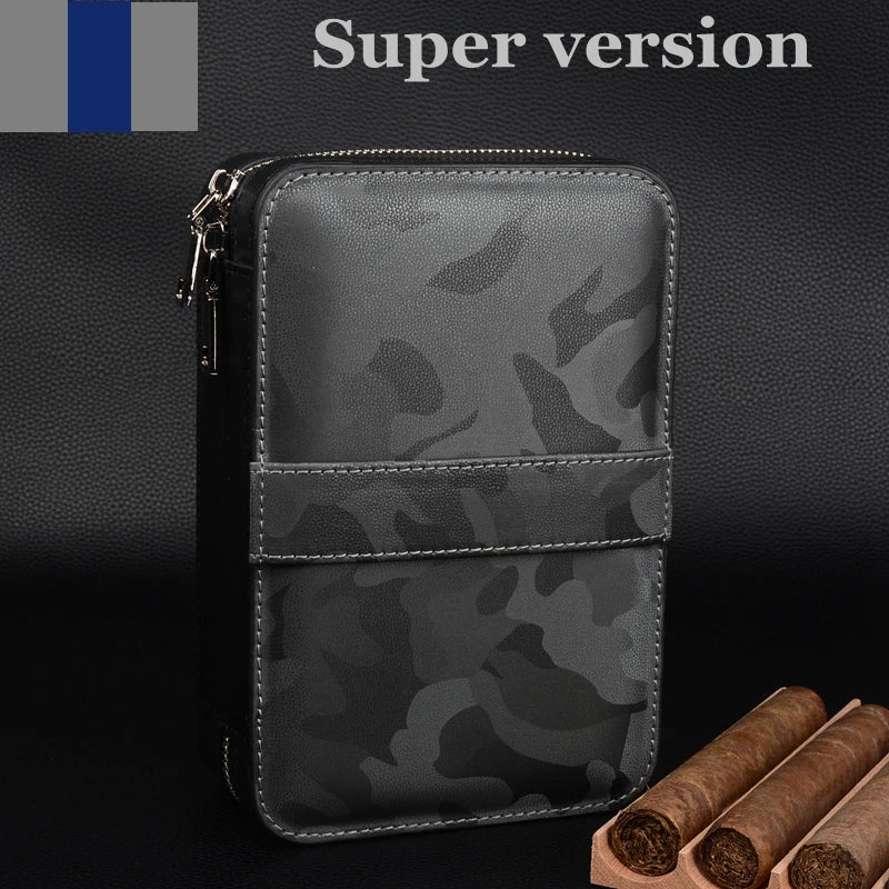 City Camouflage Cigar Travel Humidor Cool Gadgets Holder 2021 New Style Cigar Case Cuban Charuto Box Hab - Can Be Customer-Made