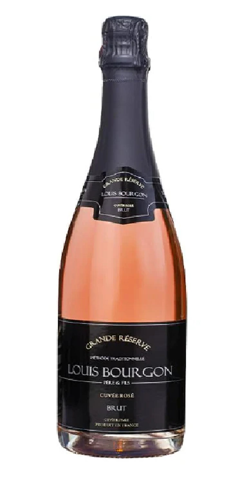 Louis Bourgon Grande Réserve Brut Cuvée Rosado 0.75L (Case of 6)