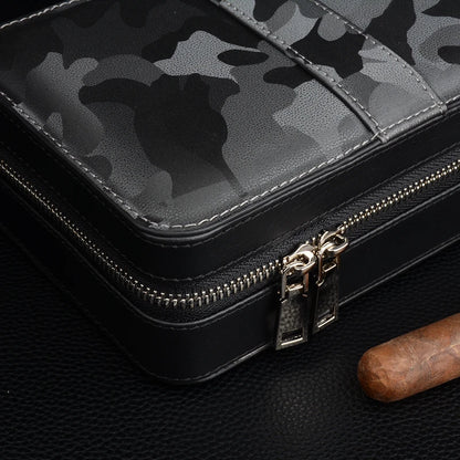 City Camouflage Cigar Travel Humidor Cool Gadgets Holder 2021 New Style Cigar Case Cuban Charuto Box Hab - Can Be Customer-Made