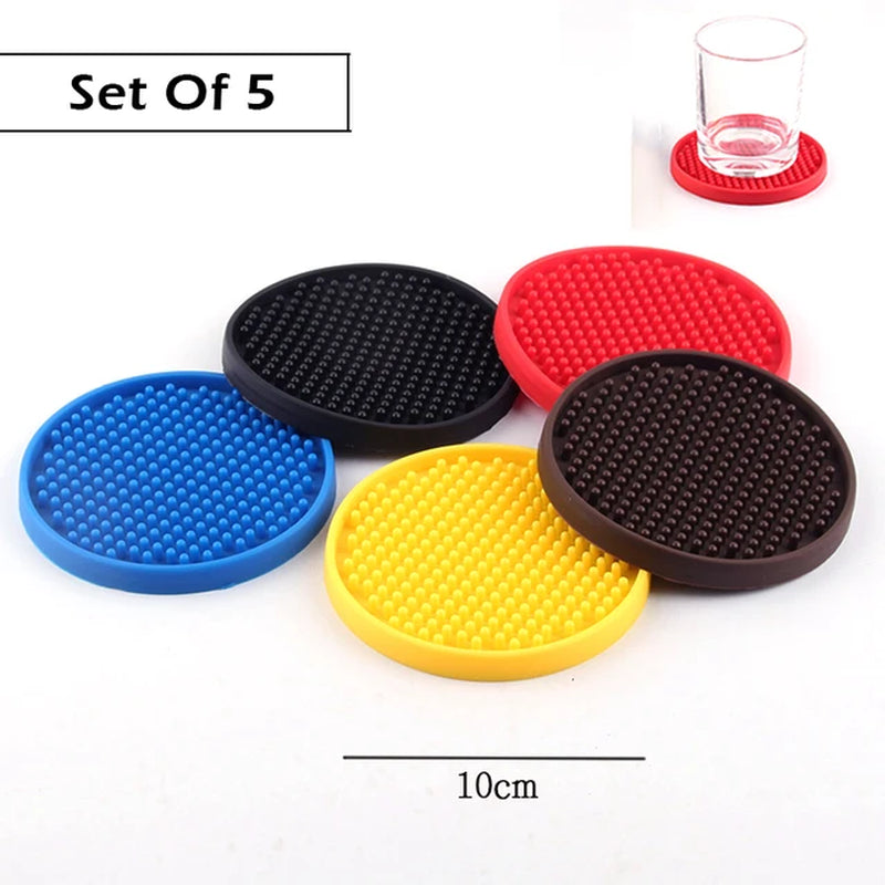 Rubber Service Bar Mat Heavy Duty Home Bar and Rubber Drip Mats Cocktail Bartender Tea Cup Mug Set Waterproof Kitchen Placemat