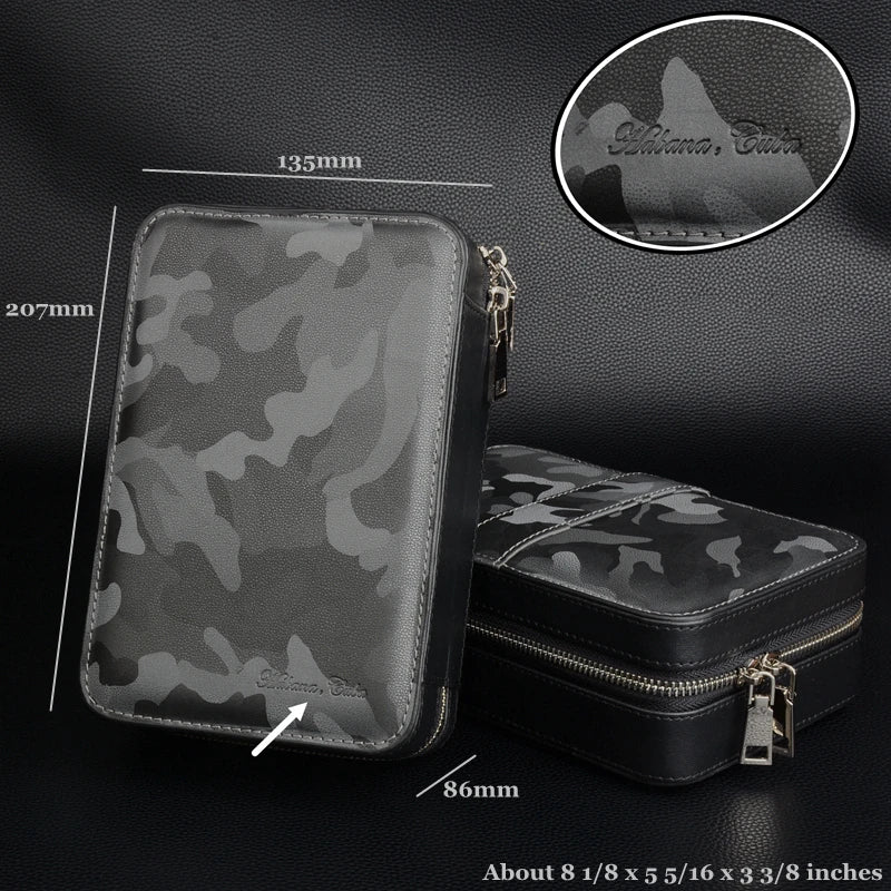 City Camouflage Cigar Travel Humidor Cool Gadgets Holder 2021 New Style Cigar Case Cuban Charuto Box Hab - Can Be Customer-Made