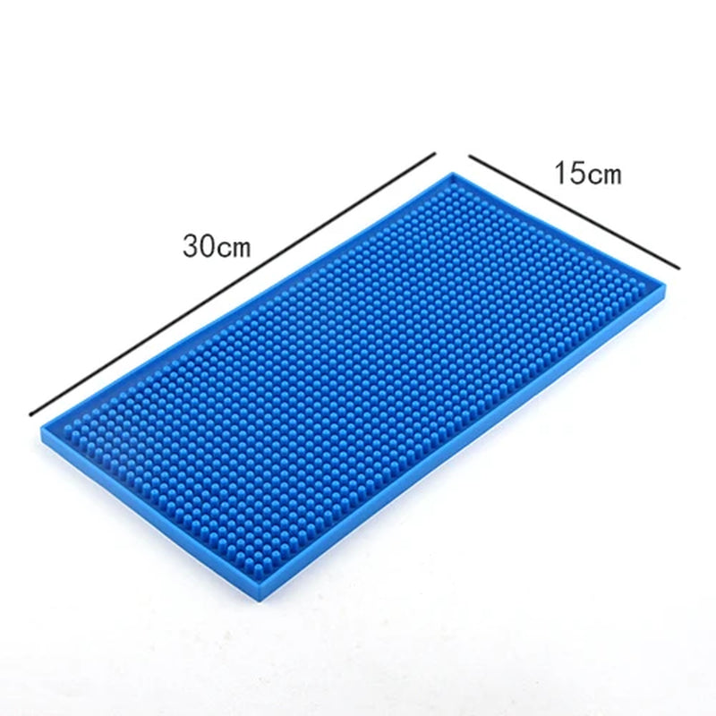 Rubber Service Bar Mat Heavy Duty Home Bar and Rubber Drip Mats Cocktail Bartender Tea Cup Mug Set Waterproof Kitchen Placemat