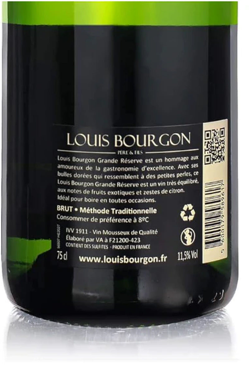 Louis Bourgon Grande Réserve Blanc de Blancs Brut 0.75L